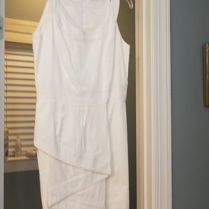 White Calvin Klein dress. Size 10